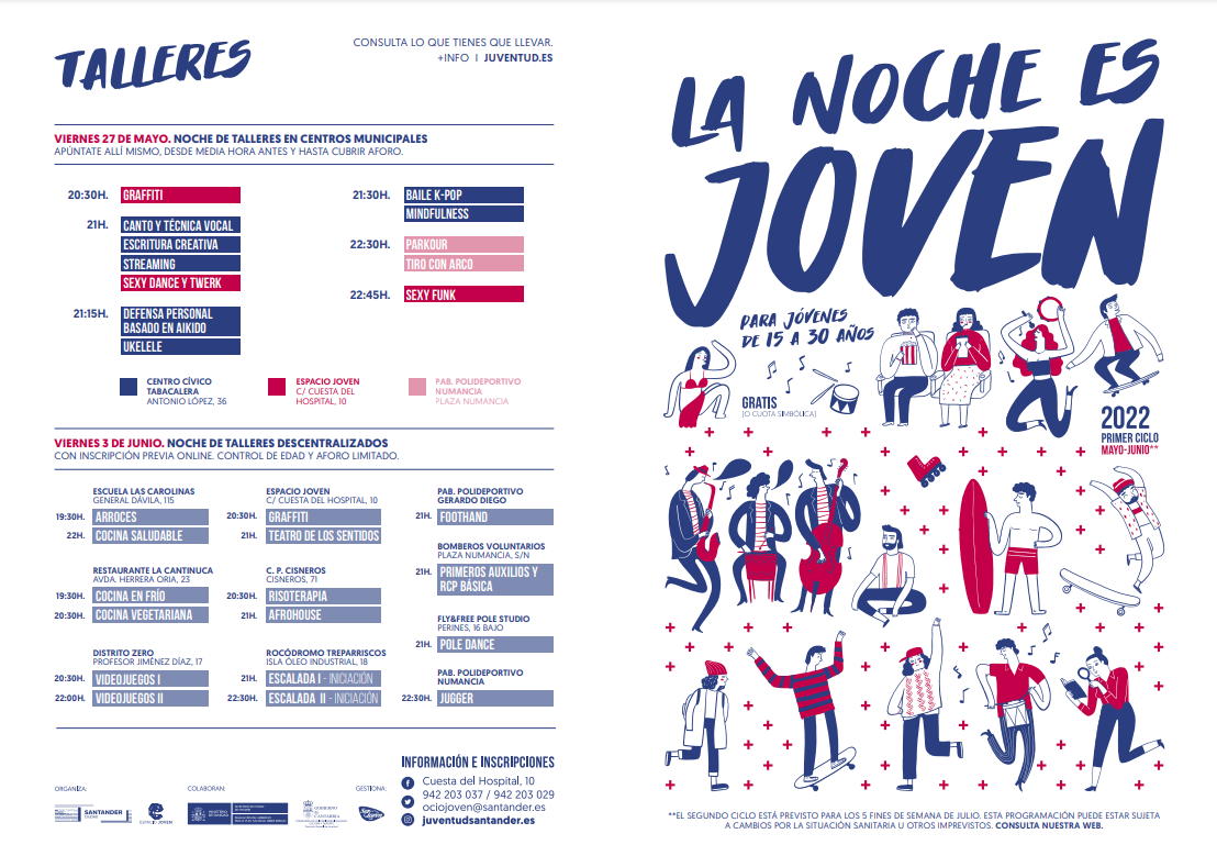 Valoraciones del taller de Defensa Personal en «La noche es joven»