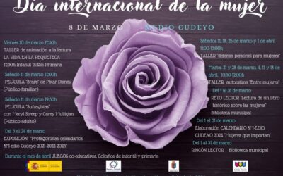 Presentado el cartel de actividades del 8M de Medio Cudeyo